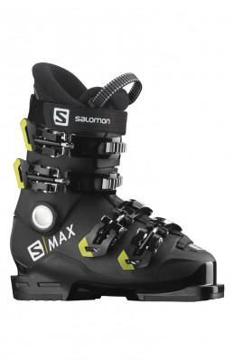 Dětské lyžařské boty Salomon S/Max 60T L Black/acid Green